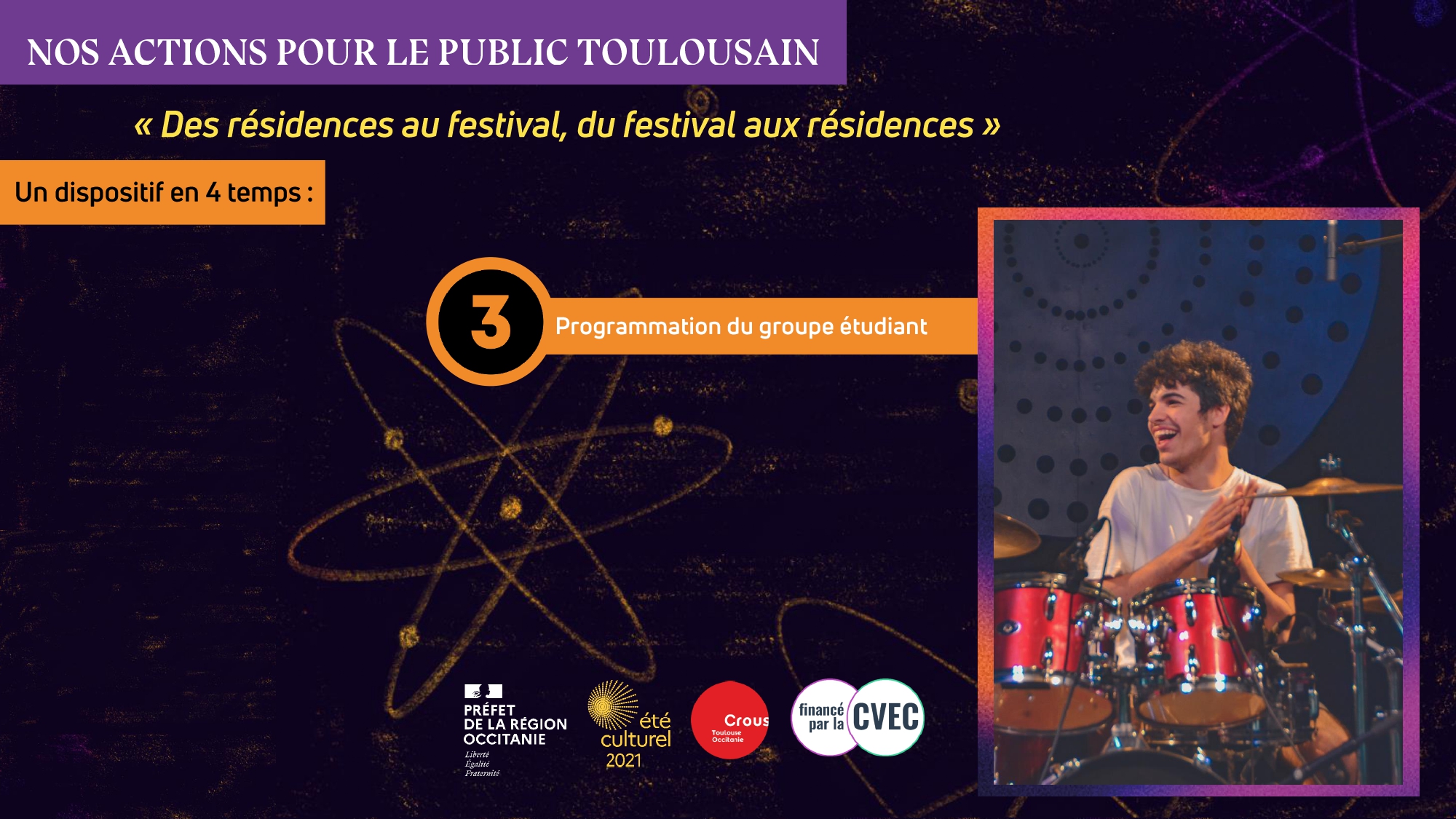 nos actions pour le public toulousain